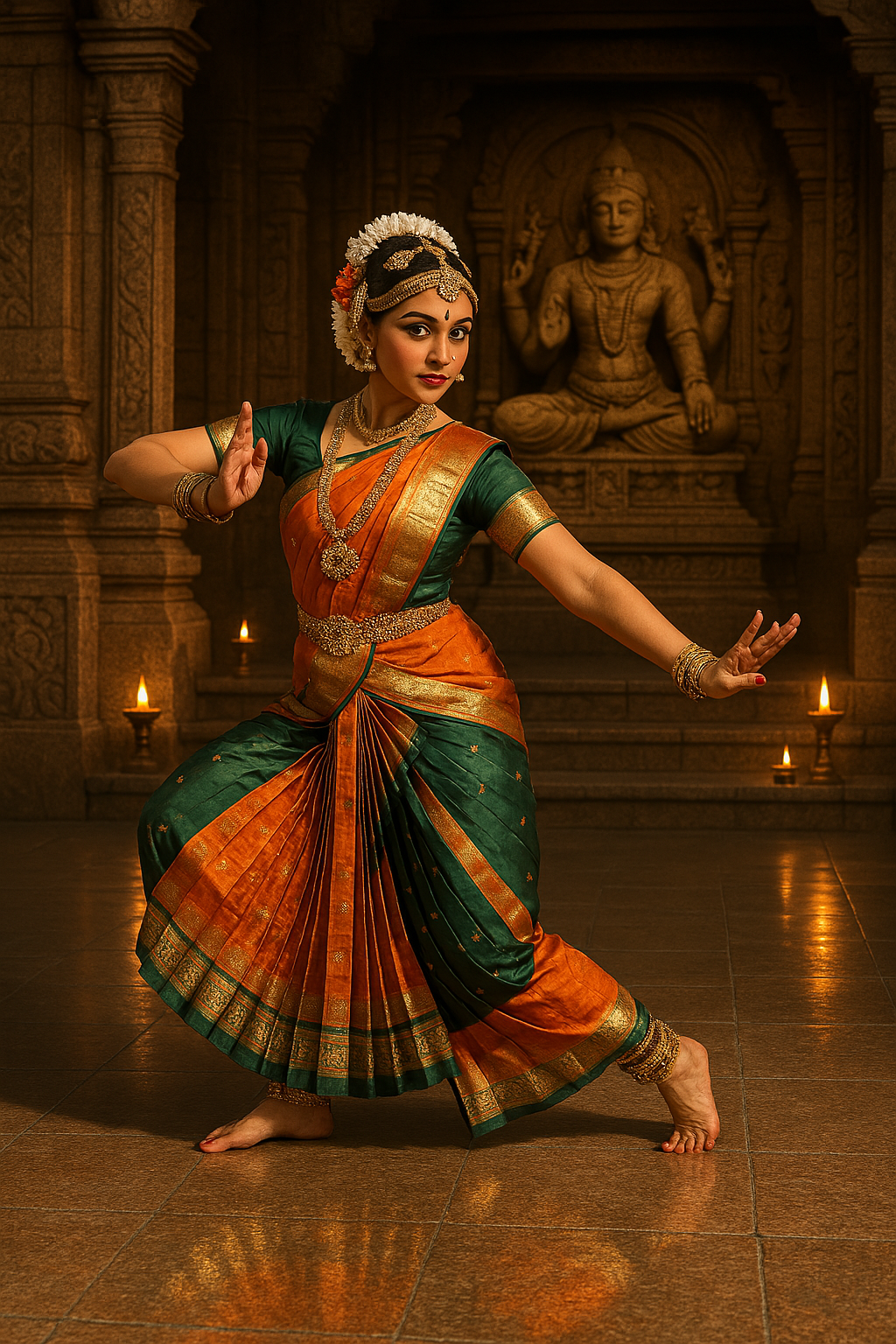 Bharatanatyam — classical dance of Tamil Nadu