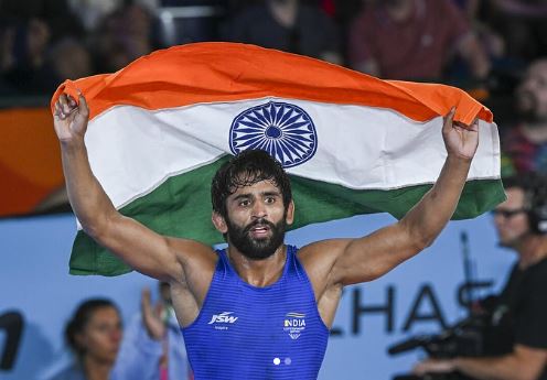 Bajrang Punia, Indian sports legend