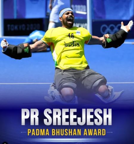 PR Sreejesh, Indian sports legend