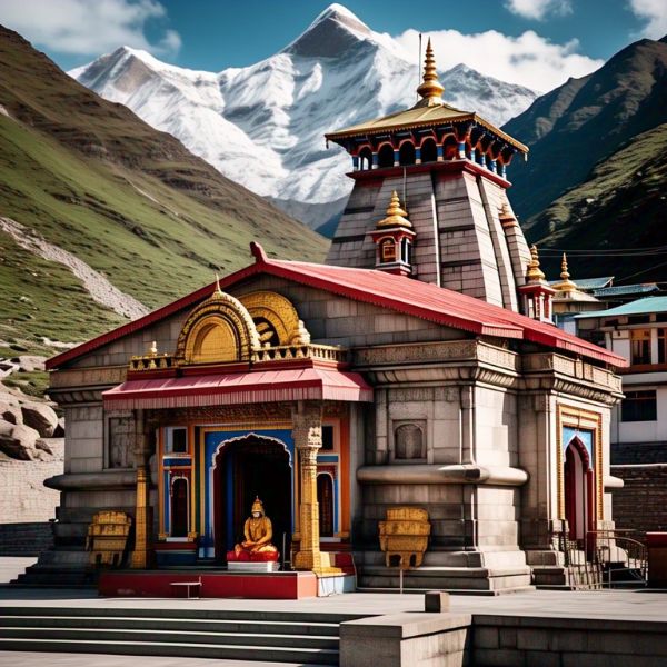 Badrinath Temple in Badrinath, Uttarakhand — famous Indian temple architecture