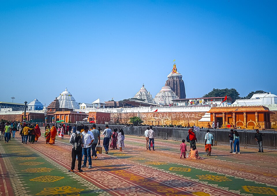 Jagannath Temple in Puri, Odisha — famous Indian temple architecture