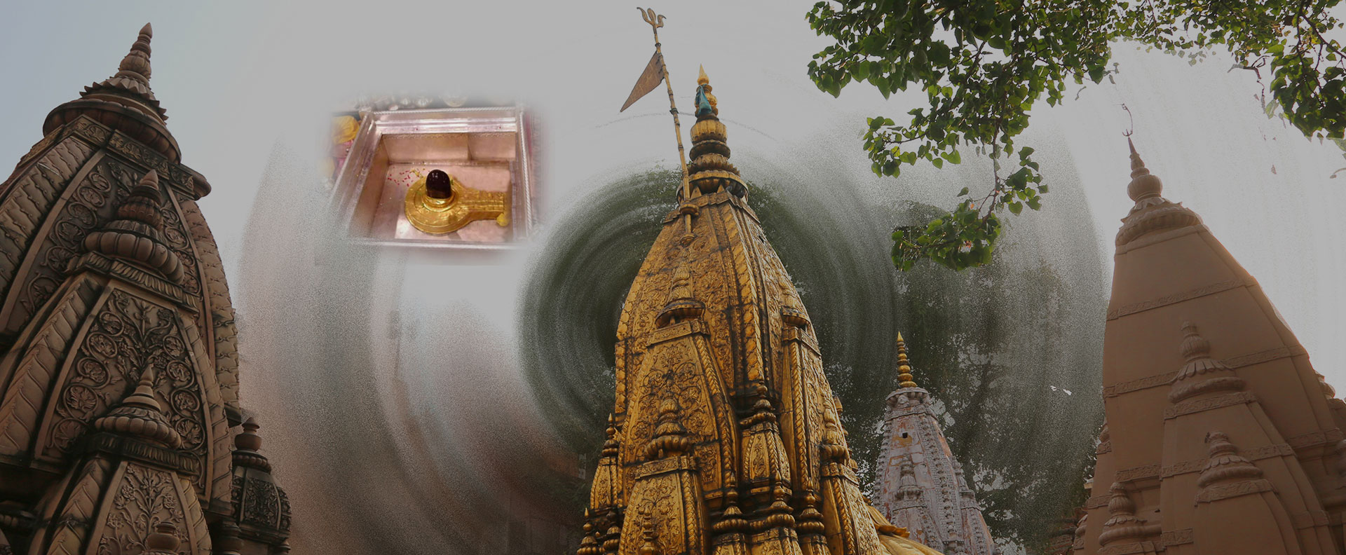 Kashi Vishwanath Temple in Varanasi, Uttar Pradesh — famous Indian temple architecture